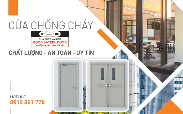 Giới thiệu về cửa thép chống cháy an toàn