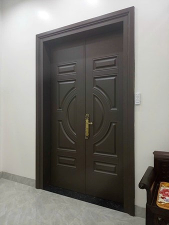 Cửa thép vân gỗ GSD 2 cánh