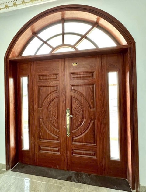 Cửa thép vân gỗ GSD 4 cánh